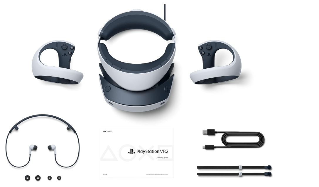 Virtual View Ps2 PlayStation VR2 באנדל משקפי מציאות מדומה והמשחק Horizon