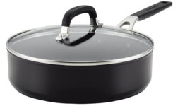 מחבת סוטאז KitchenAid עם מכסה זכוכית