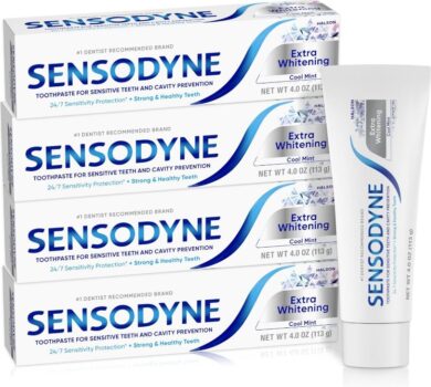 משחת שיניים Sensodyne Extra Whitening