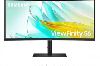 מסך מחשב קעור 34" Samsung ViewFinity S6