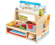 דוכן כריכים מעץ Melissa & Doug