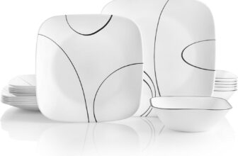 סט 18 חלקים Corelle Simple Lines ל 6 סועדים