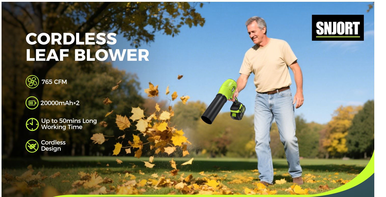 מפוח עלים אלחוטי SNJORT