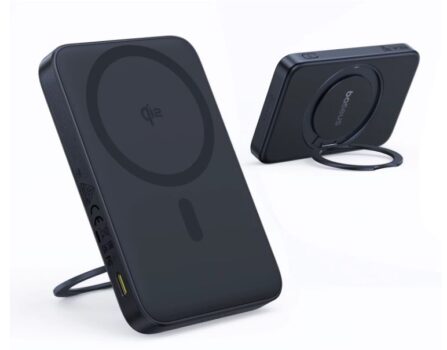 Baseus 5000mAh Qi2 מטען נייד