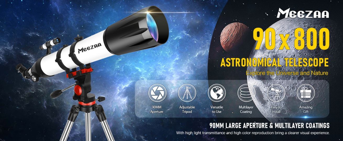 טלסקופ MEEZAA עדשה 90 מ"מ