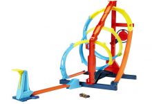 מסלול מכוניות Hot Wheels Builder Unlimited Corkscrew Twist