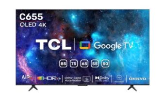 טלוויזיה 75 אינץ TCL QLED 75C655