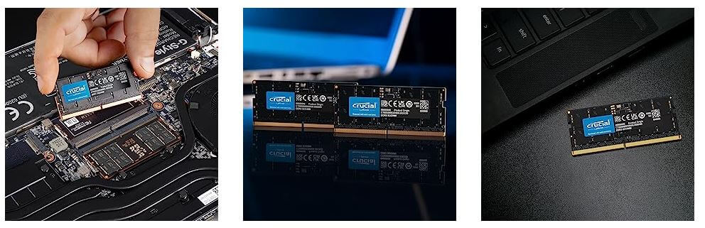Crucial RAM 32GB DDR5 4800MHz CL40