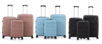 סט מזוודות קשיחות Swiss Royal California