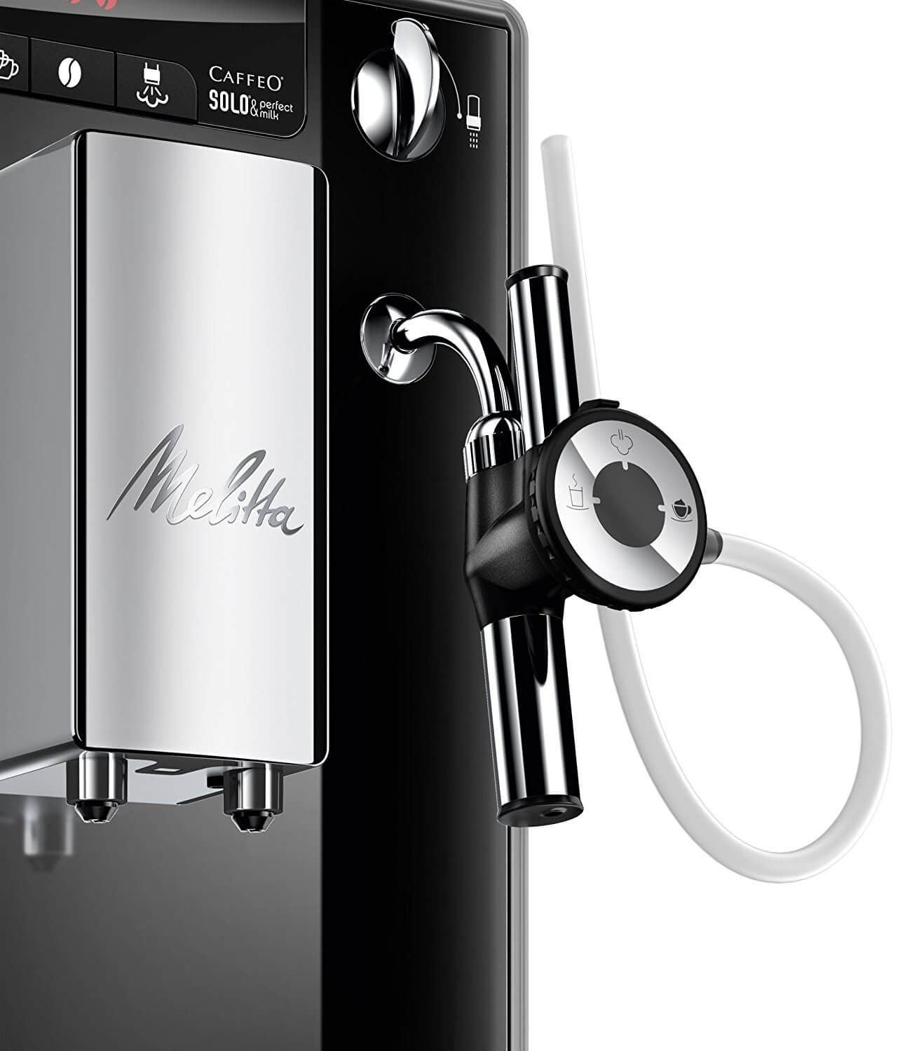 Melitta SOLO & Perfect Milk E957-101 מכונת פולי קפה מליטה