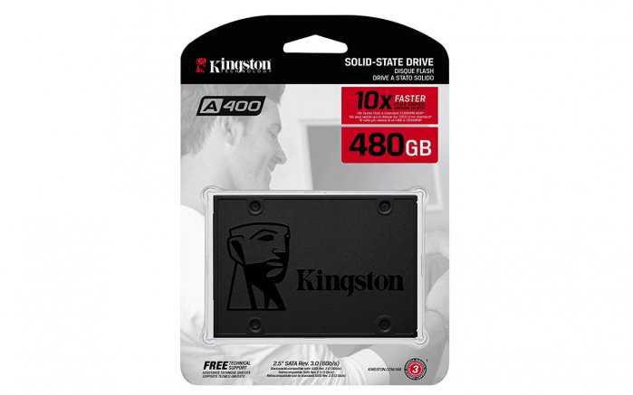 כונן Kingston A400 SSD בנפח 480GB קינגסטון