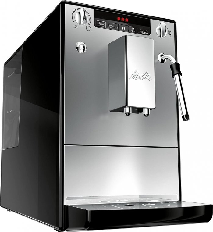 מכונת פולי קפה Melitta SOLO & Milk E953-102 כולל מקציף אמזון בריטניה