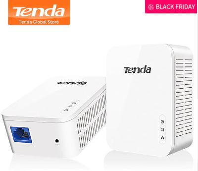זוג מתאמי רשת Tenda PH3 במהירות עד 1000Mbps