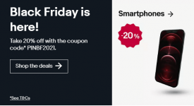 קופון 20% הנחה באתר ebay לכבוד Black Friday