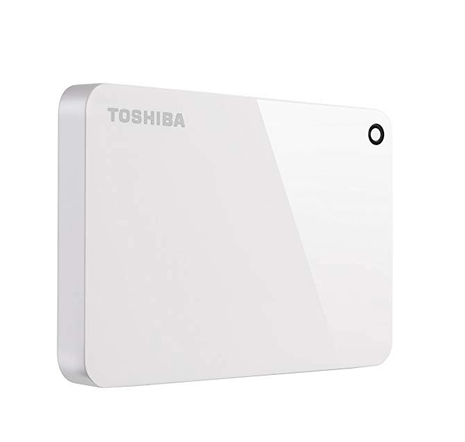 כונן חיצוני נייד Toshiba Canvio בנפח 2TB של טושיבה אמזון ארהב