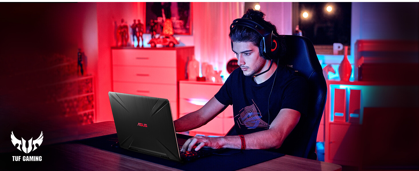 ASUS TUF Gaming Laptop FX504 מחשב נייד גיימינג 15.6 אינץ 