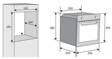 diameter condenser Timely תנור אפייה בנוי פירוליטי Rosieres דגם RF697ZIN רוזייר - AliBuy