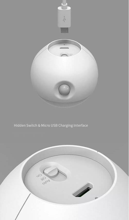מנורת לילה חכמה Xiaomi Sothing עם חיישן תאורה ותנועה