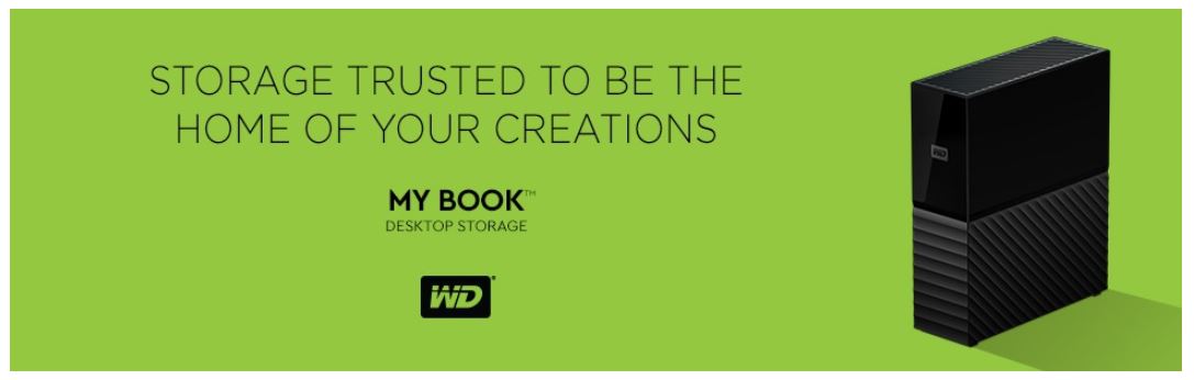 כונן חיצוני WD מסידרת My Book בנפח 6TB