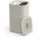 סל כביסה Joseph Joseph Tota בנפח 60 ליטר צבע Ecru