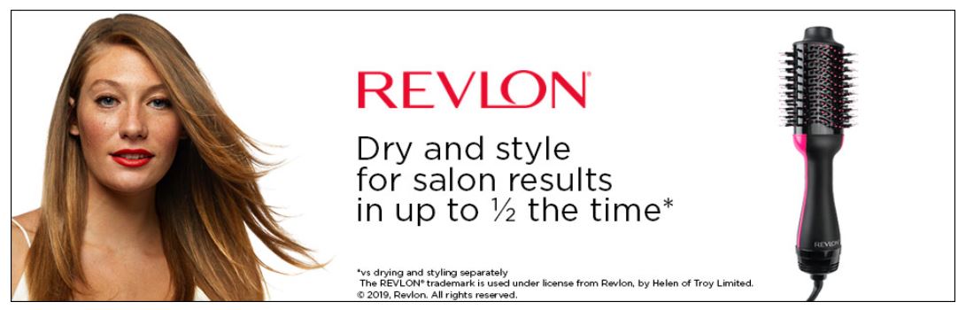 REVLON Pro מברשת פן ומייבש שיער