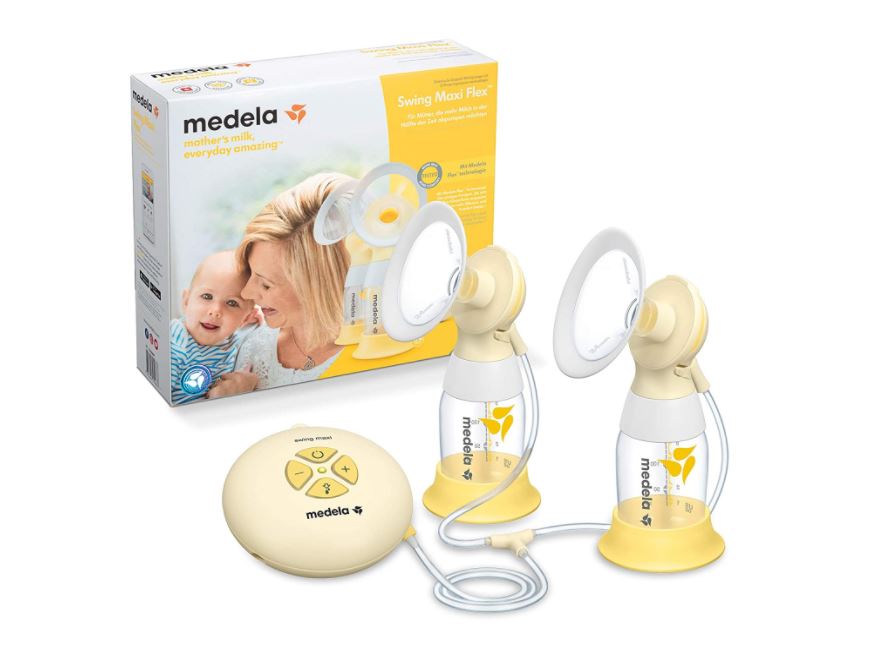 משאבת חלב חשמלית כפולה Medela Swing Maxi Flex - אתר AliBuy