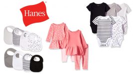סייל בגדי Hanes לתינוקות באמזון ארה”ב עד 30% הנחה