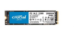 כונן SSD פנימי Crucial P2 PCIe M.2 בנפח 2TB