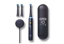 מברשת שיניים חשמלית Oral-B iO8 כולל 2 ראשים נוספים להחלפה