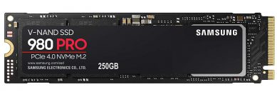 כונן SSD פנימי Samsung 980 Pro בנפח 250GB
