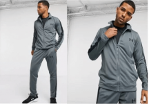 חליפת אימון Under Armour לגבר – צבע אפור