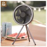 מאוורר קמפינג כולל תאורה ומטען נייד