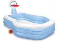 בריכה מתנפחת Intex 57183 Shootin’ Hoops עם סל וכדור