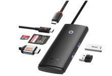 מפצל Baseus Hub למחשב 6 ב 1