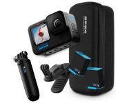 באנדל GoPro HERO10 Black כולל 2 סוללות מוט סלפי וקייס טיולים