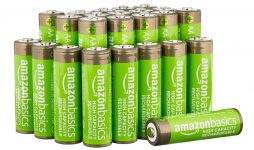 מארז 24 סוללות AA נטענות Amazon Basics