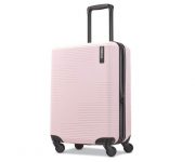 מזוודת טרולי 20 אינץ American Tourister Stratum XLT צבע ורוד