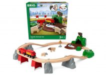 רכבת חיות נורדיות וקרון BRIO World 33988 בריו