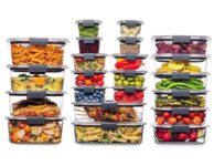 סט 22 קופסאות אחסון Rubbermaid Brilliance