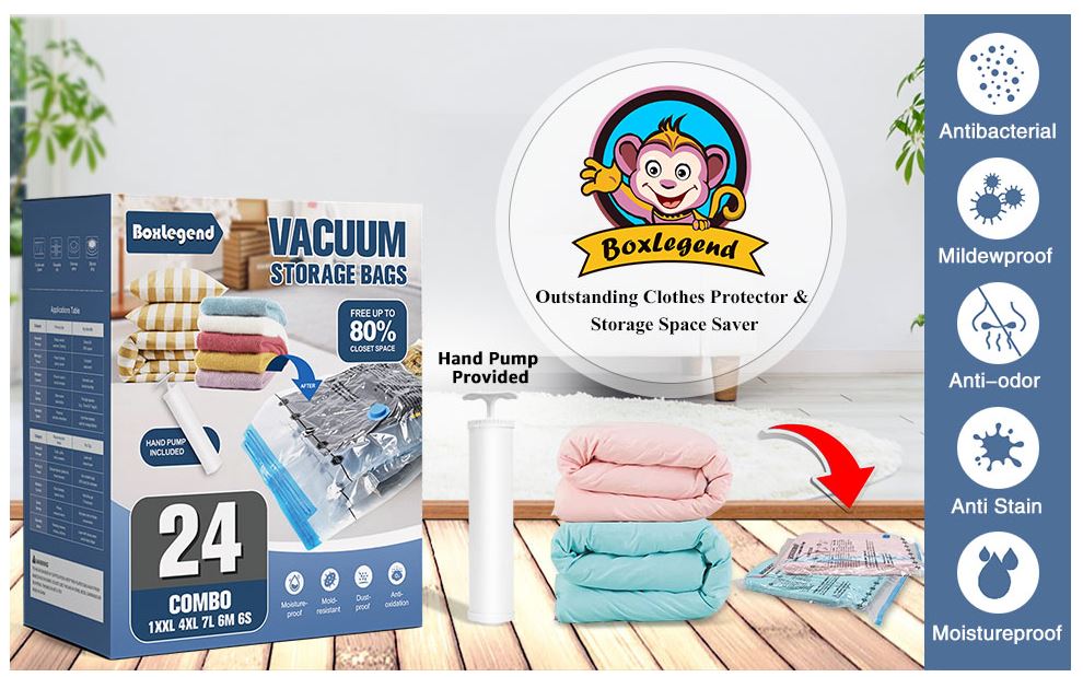 שקיות אחסון בואקום BoxLegend
