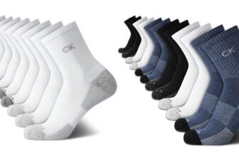 12 זוגות גרבי Calvin Klein לגבר 