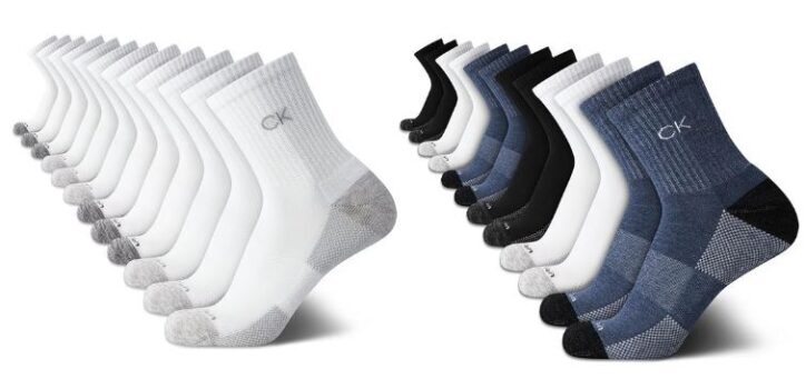 12 זוגות גרבי Calvin Klein לגבר 