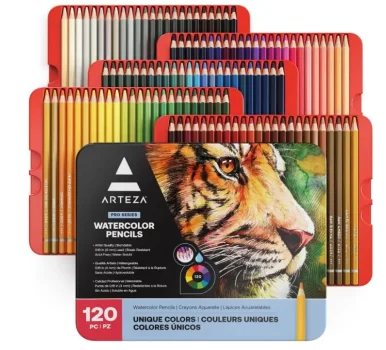 סט 120 עפרונות צבעוניים Arteza