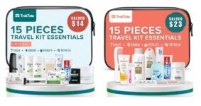 ערכות טיפוח מותאמות לטיסות