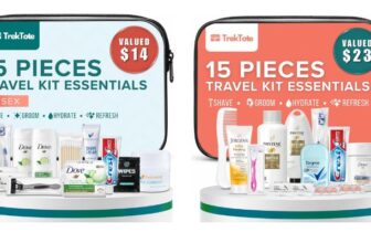 ערכות טיפוח מותאמות לטיסות