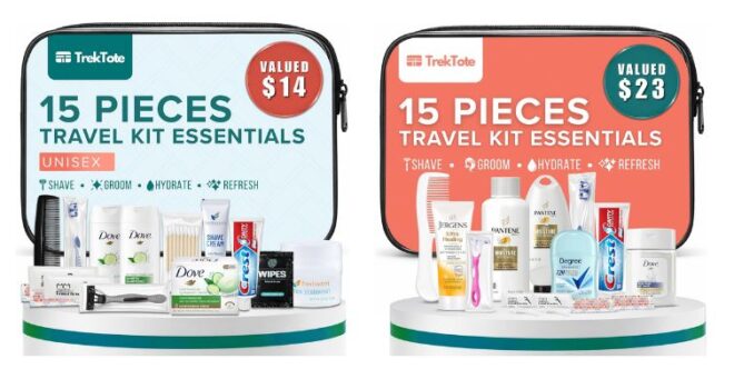 ערכות טיפוח מותאמות לטיסות