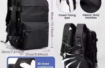 תיק גב עם דחיסת ואקום כולל משאבה