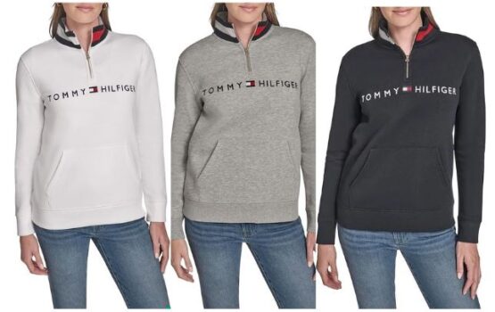 סוויטשירט Tommy Hilfiger לנשים