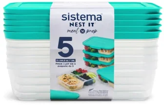 קופסאות Sistema Nest It Meal Prep