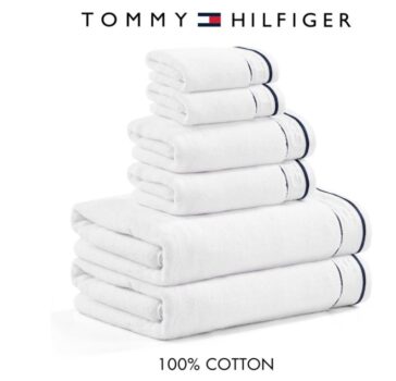 סט 6 מגבות  Tommy Hilfiger תיאור מלא